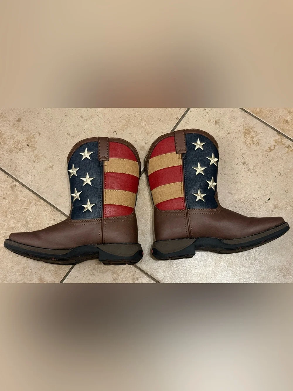 LIL' REBEL™ BY DURANGO® BIG KIDS' PATRIOTIC WESTERN BOOT